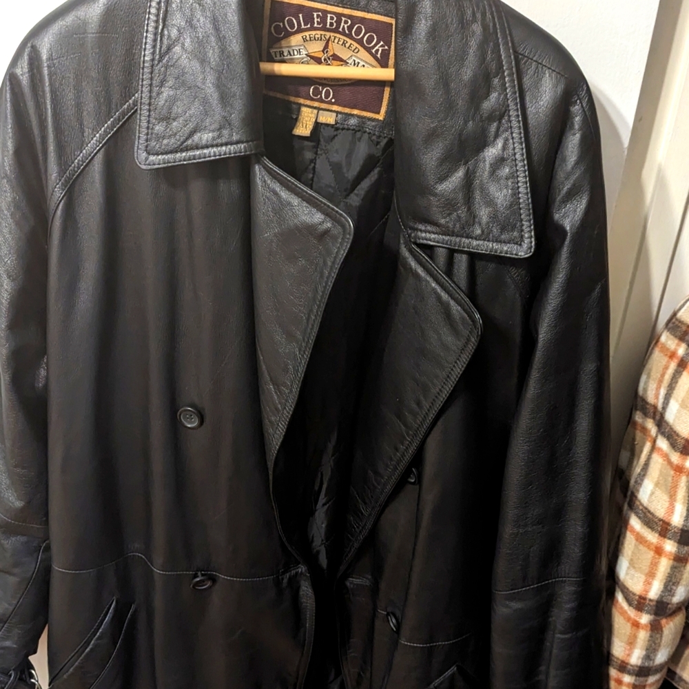 Leather Trenchcoat